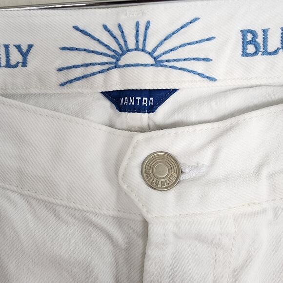 AG Adriano Goldschmied Mantra Barrel Wide Leg Jeans White Bull Denim Sirocco 29 - Picture 5 of 11